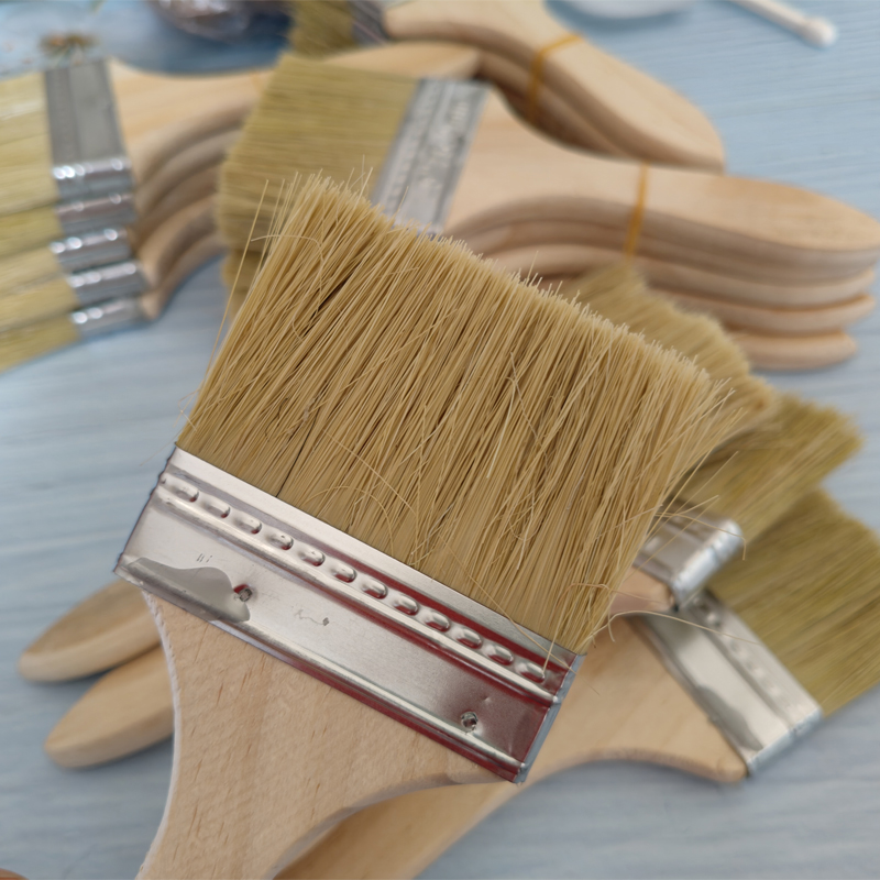 Wood Stain Brush - Кисть для краски и лака, идеально