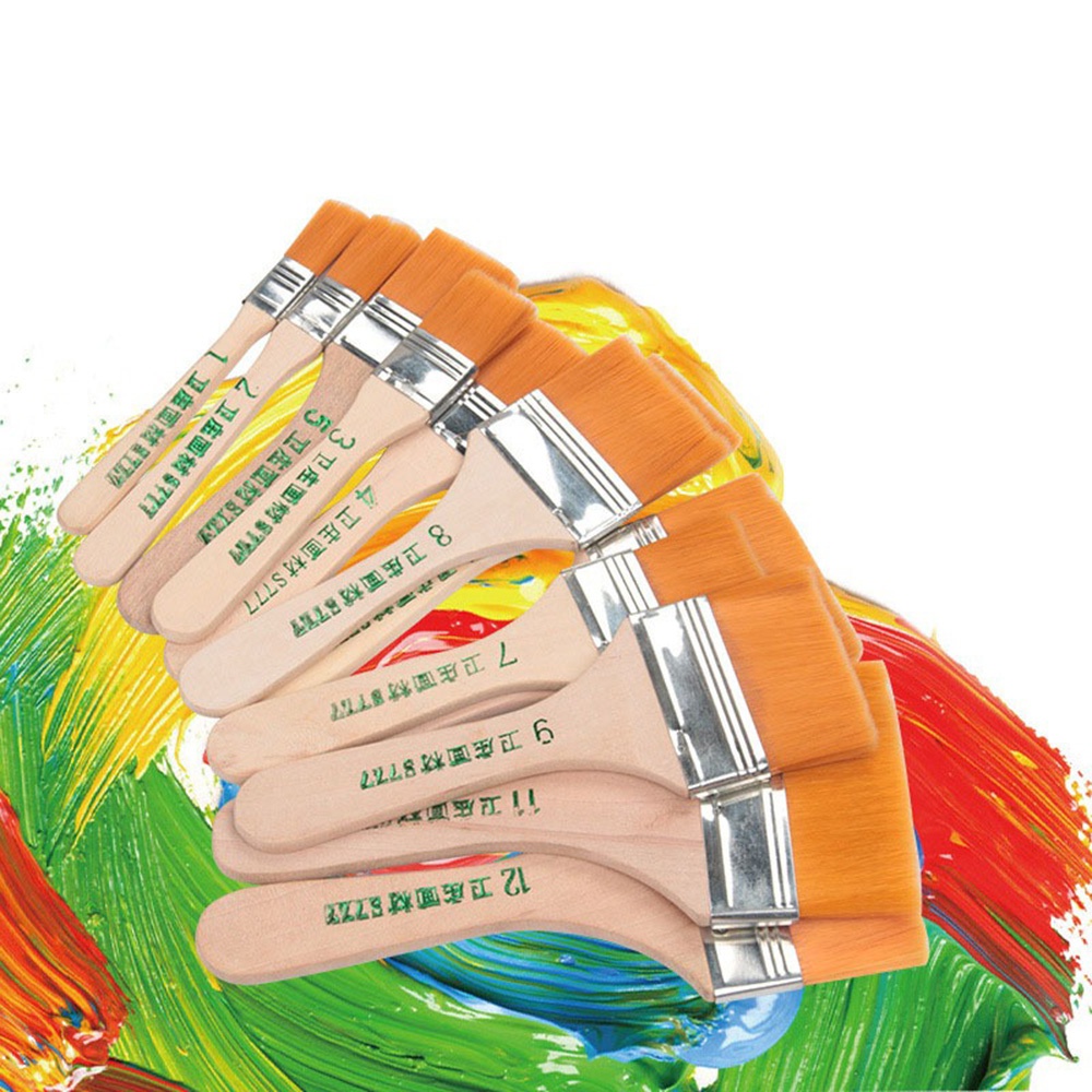 12 шт. нейлоновые кисти для ри – обзор и цена Wood Stain Brush