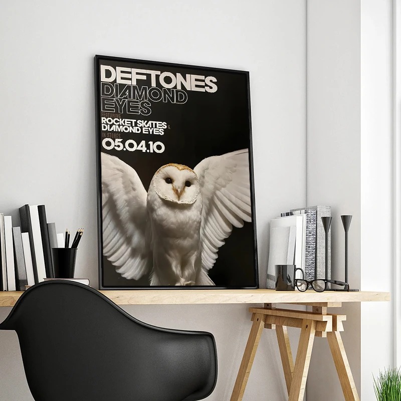 Ретро-постер группы Deftones:  – обзор и цена Wall Texture Spray