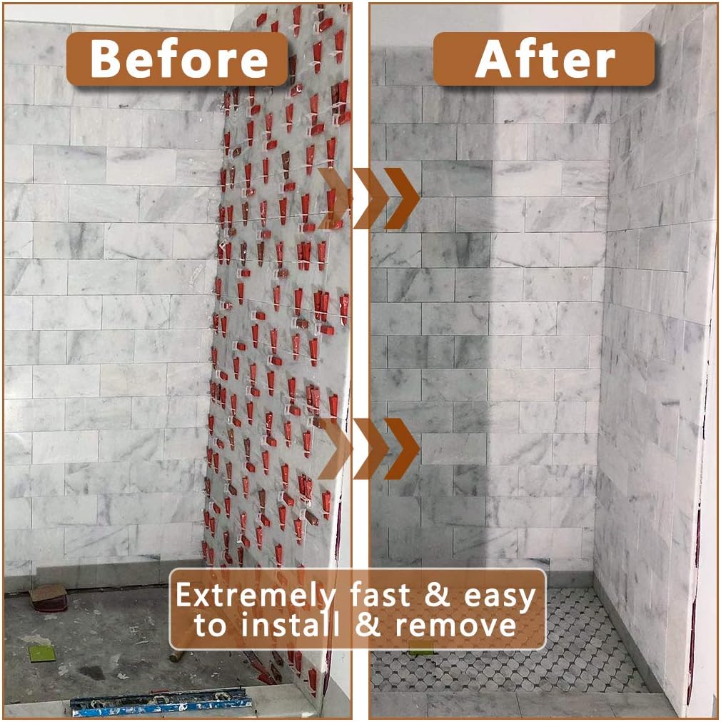 Набор из 100 клиньев для систе – обзор и цена Tile Leveling Clip