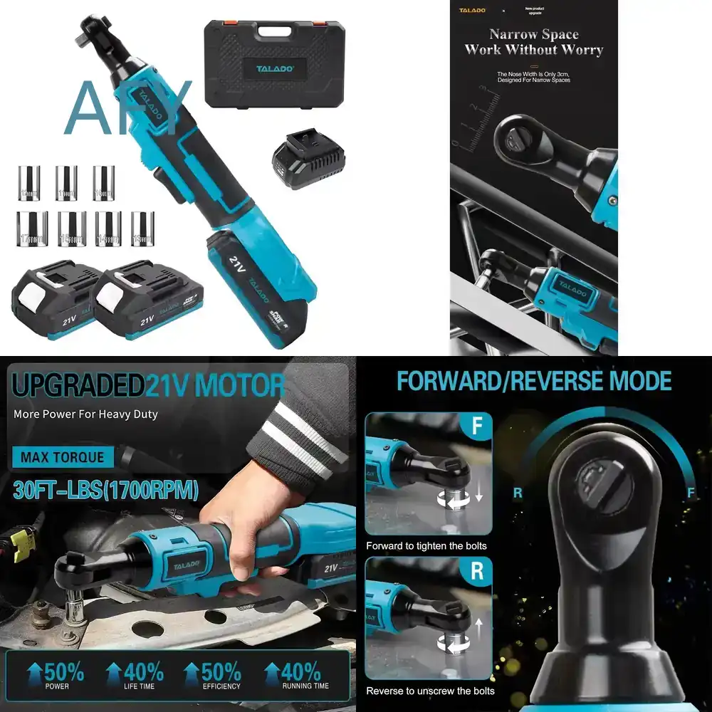 Мощный гайковерт 21В для элект – обзор и цена Home Improvement Noise