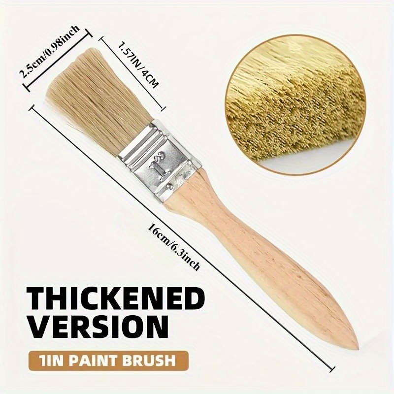 Набор из 25 кистей для рисован – обзор и цена Wood Stain Brush
